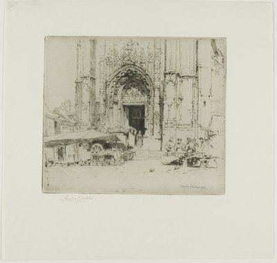 Neufchatel en Bray door Charles John Watson