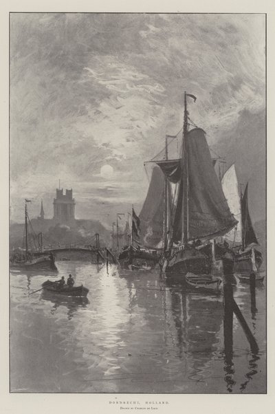 Dordrecht, Nederland door Charles John de Lacy