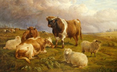 Rust (olieverf op doek) door Charles Jones