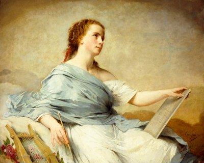 Personificatie van de kunsten door Charles Joshua Chaplin