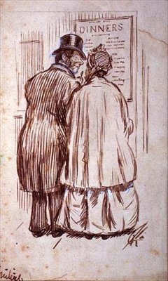 Diners door Charles Keene