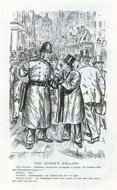Het Engels van de koningin door Charles Keene