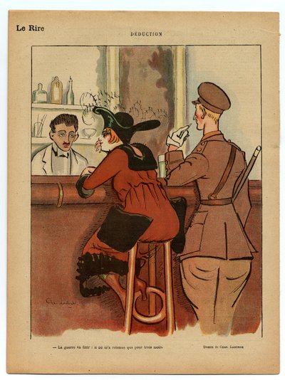 Het Rode Gelach, Satirisch in Kleuren door Charles Laborde