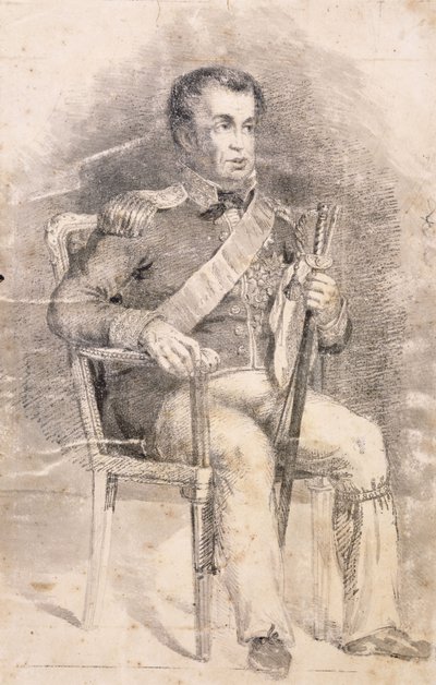 Portret van Dom Joao VI, c. 1825-6 door Charles Landseer