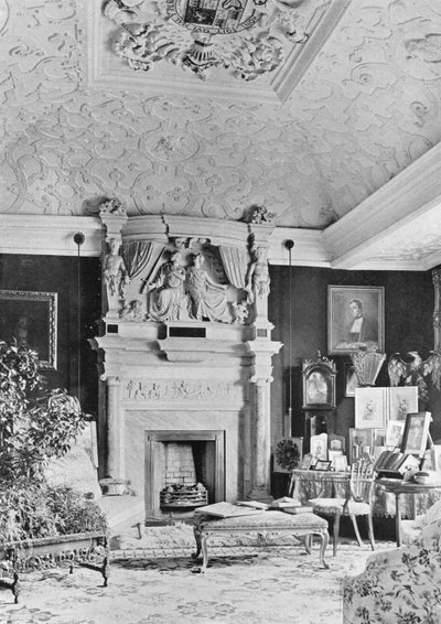 Apethorpe: De Salon door Charles Latham