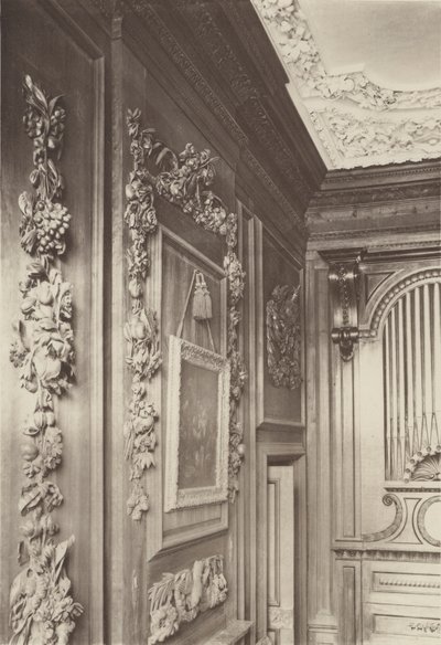 Belton House, Deel van de Orgelgalerij door Charles Latham