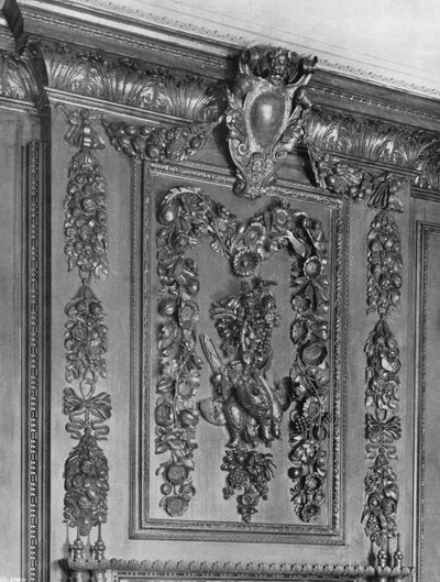 Door Grinling Gibbons door Charles Latham