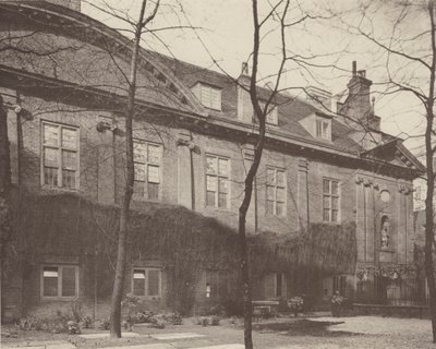 Christs Hospital, zuidelijke gevel door Charles Latham