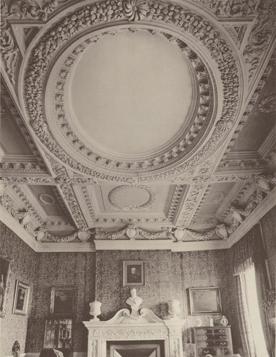 Coleshill, Berkshire, Interieur van de Salon door Charles Latham