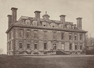 Coleshill, Berkshire, de Ingangsgevel door Charles Latham