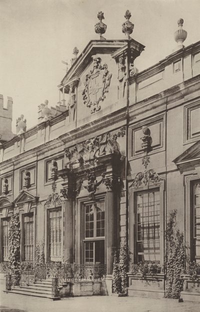 Drayton Park, Northants, de Binneningang door Charles Latham