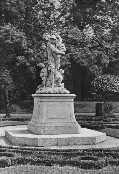 Oostzijde van de Zuidtuin door Charles Latham