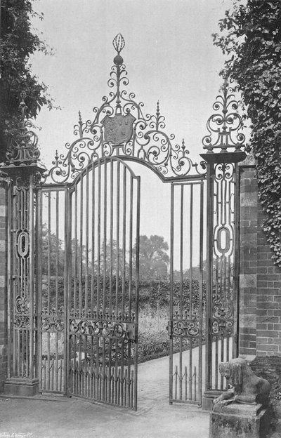 Ingang naar de Zuiveltuin door Charles Latham