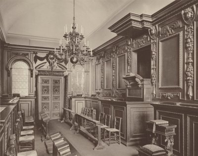 Farnham Castle, Surrey, de Kapel door Charles Latham