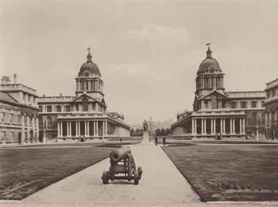 Greenwich Hospital, algemeen uitzicht door Charles Latham