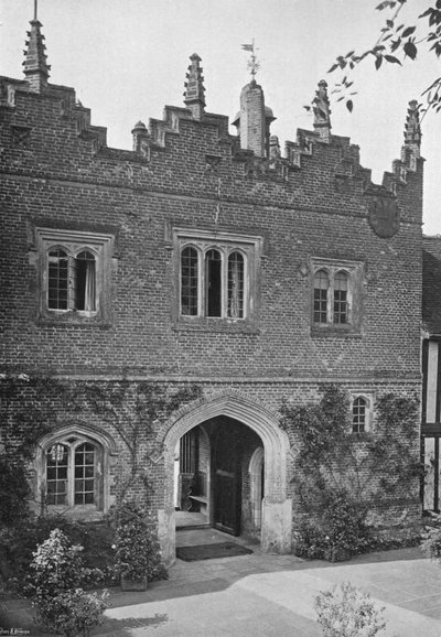Henry VII-poort door Charles Latham