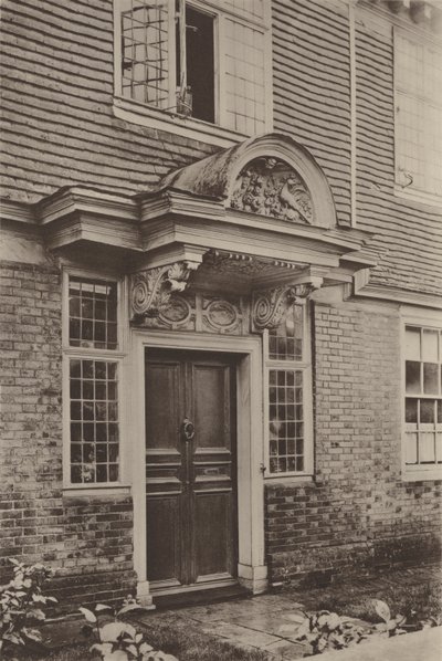 Huis in Burwash, Deur door Charles Latham