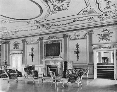 Knowsley Hall: De Muziekkamer door Charles Latham