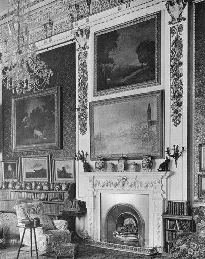 De Zitkamer van Lady Carlisle door Charles Latham