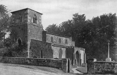 Oude Ragdale Kerk door Charles Latham