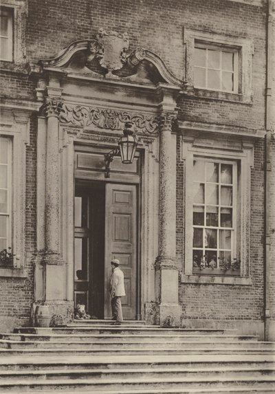 Raynham Hall, Norfolk, de Ingang door Charles Latham