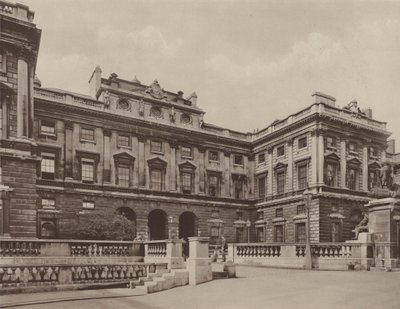 Somerset House, uitzicht op de binnenplaats door Charles Latham