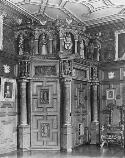 De hoekdeur in de salon door Charles Latham