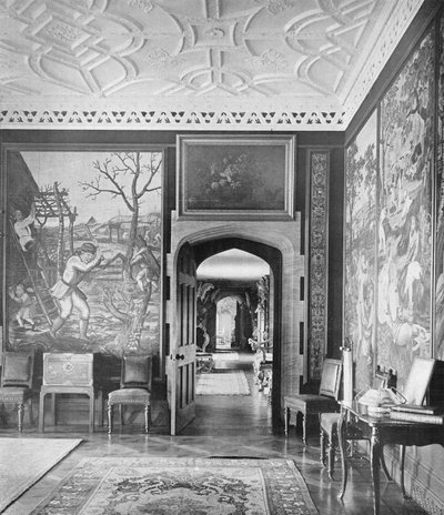 De Biljartkamer en Gang door Charles Latham