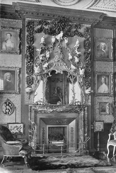 De Schouw in de Vierkante Salon door Charles Latham