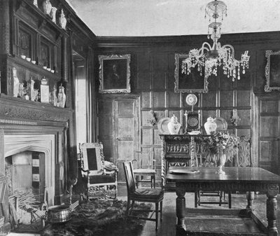 De eetkamer door Charles Latham