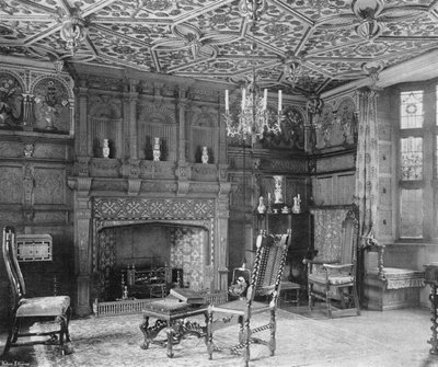 De Salon door Charles Latham
