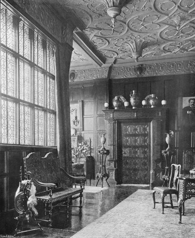 De Tekenzaal, Westzijde door Charles Latham