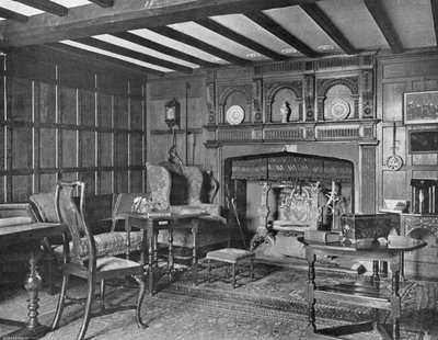 De Ingangskamer van het Huis van de Chaloners door Charles Latham