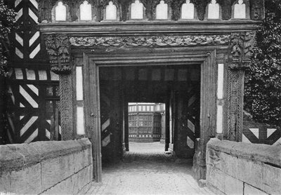 De Ingang vanaf de Brug door Charles Latham