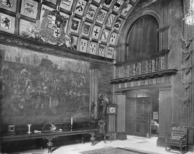 De Fresco, Noordhoek van de Hal door Charles Latham