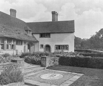 De Tuincourt vanuit het Westen door Charles Latham
