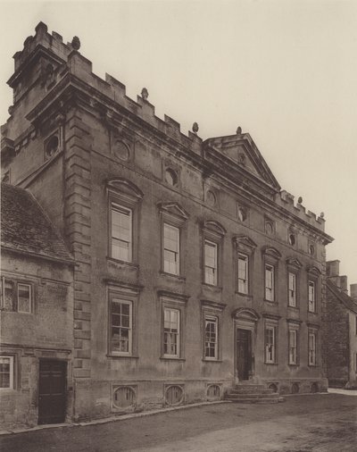 Het Grote Huis, Burford, Oxfordshire door Charles Latham