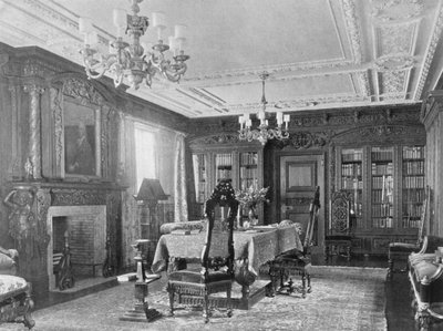 De Bibliotheek door Charles Latham