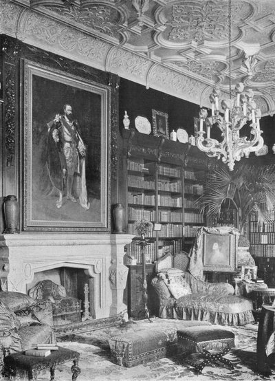De bibliotheek door Charles Latham