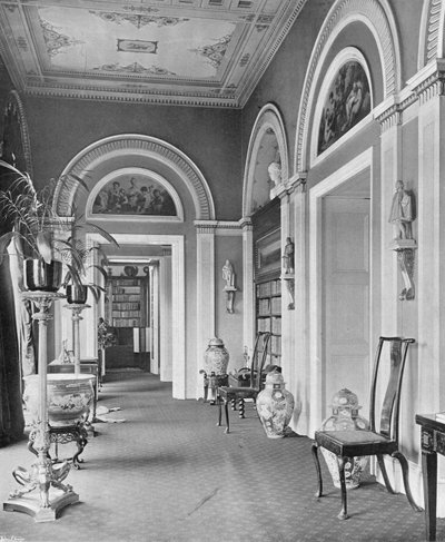 De Bibliotheekgang door Charles Latham