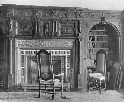 Het Noordelijke Eind van de Bibliotheek door Charles Latham