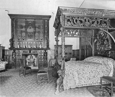 De Eiken Slaapkamer door Charles Latham