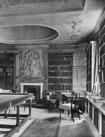 De Oude Bibliotheek door Charles Latham