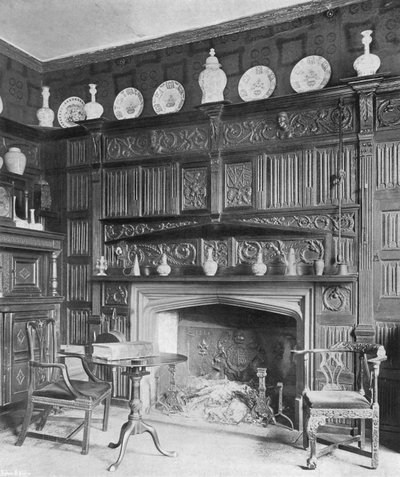 De studeerkamer door Charles Latham