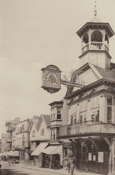 Het Stadhuis, Guildford door Charles Latham