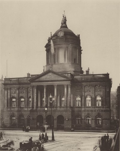 Het Stadhuis, Liverpool door Charles Latham