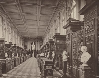 Trinity College, Cambridge, de Bibliotheek door Charles Latham