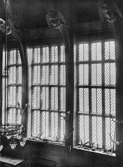 Raam in de Oude Hal door Charles Latham