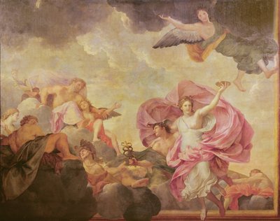 Plafond van het Hôtel de l