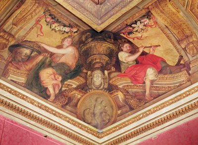 Plafond van het Hôtel de l